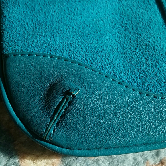 New York & Company Turquoise Clutch - Picture 3 of 8