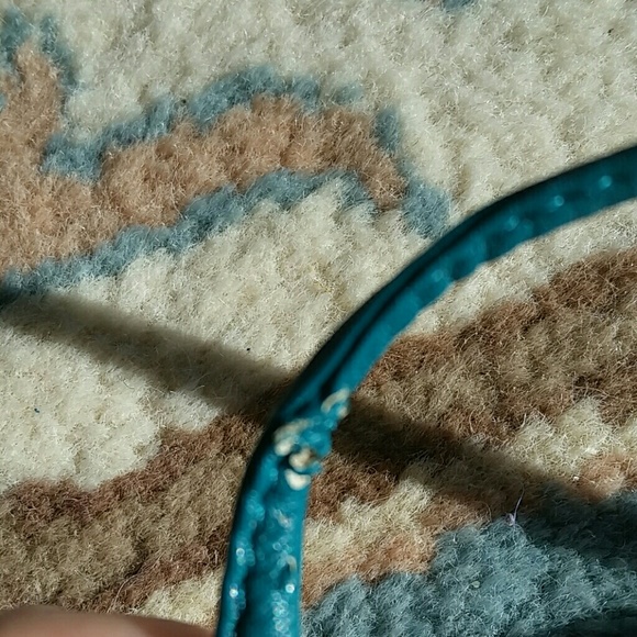 New York & Company Turquoise Clutch - Picture 4 of 8