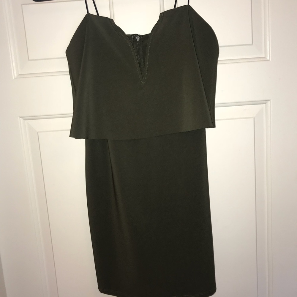 Strapless dress