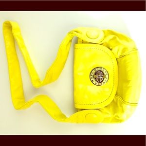 Marc by Marc Jacobs Yellow Patent Crossbody Bag