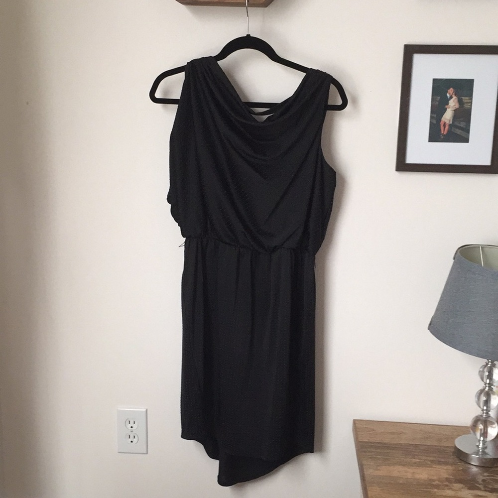 Black Textured Dress