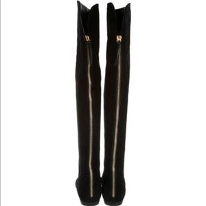 Giuseppe Zanotti Nubuck over-the-knee boots
