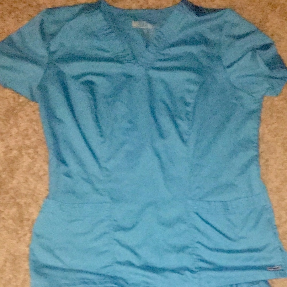 Turquoise Grey's Anatomy Scrub Set