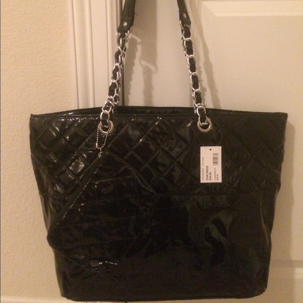NWT Black Multifunctional Bag