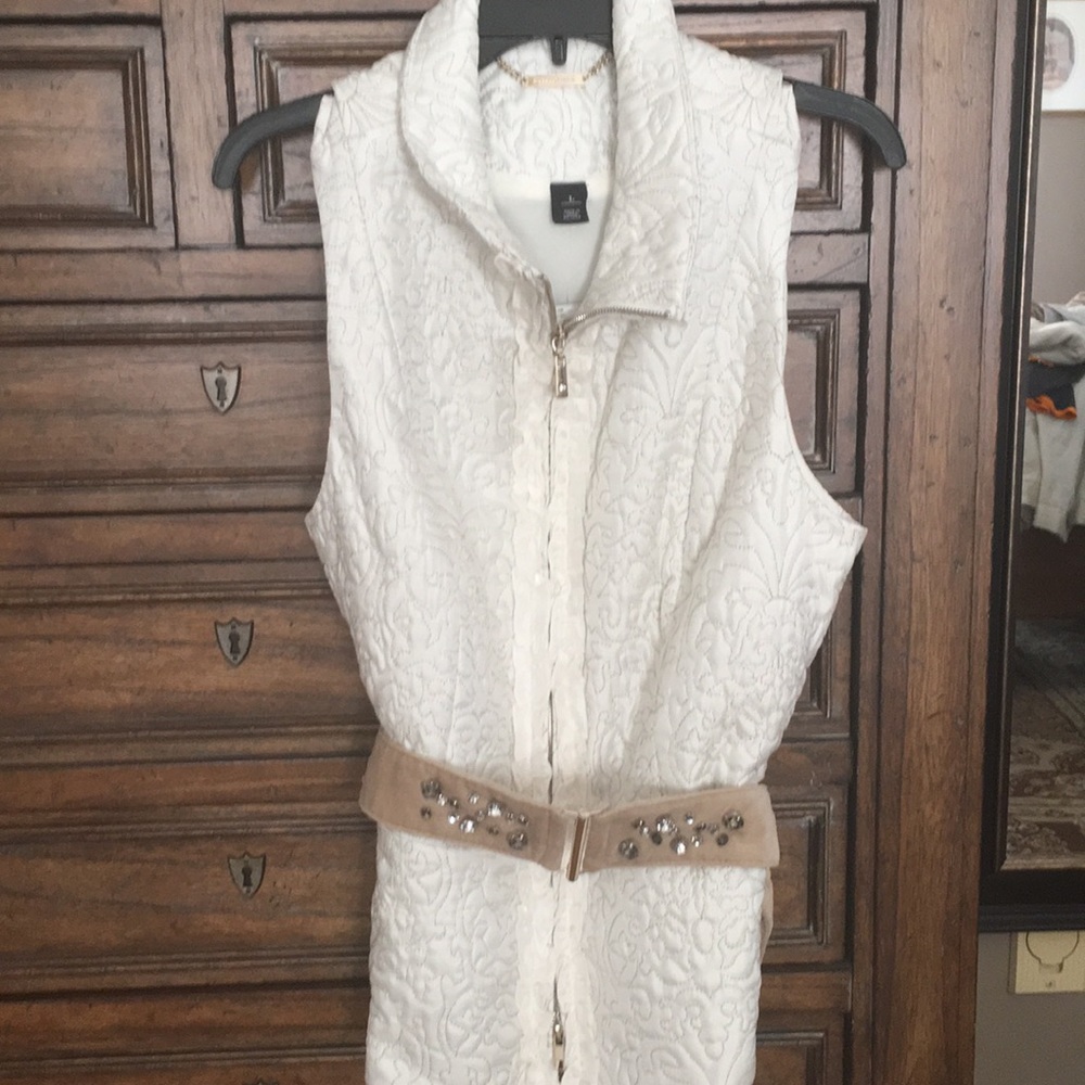 White House Black Martin embroidered vest