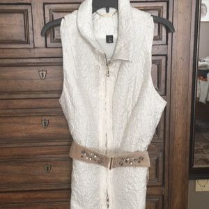 White House Black Martin embroidered vest