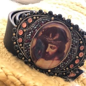 Virgins Saints & Angels Jesus Belt Buckle