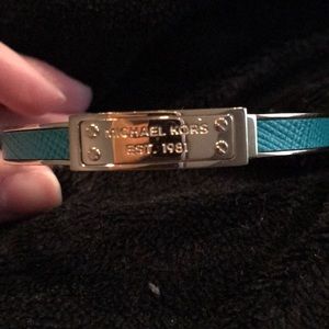 Authentic turquoise Michael Kors bangle