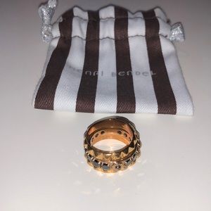 Gold and black ring (costume)
