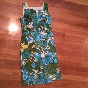 Talbots dress size 2 petite floral