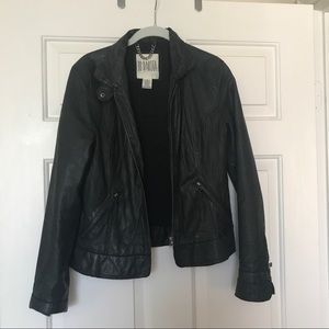 BB Dakota black leather jacket