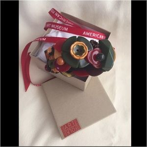 Bakelite Button Bracelet -American folk Art Museum