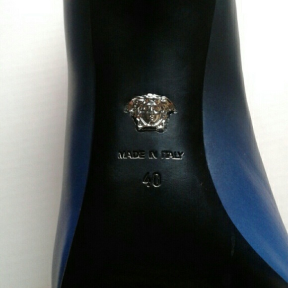 Versace PCS Unique Palazzo Pumps - Picture 3 of 6