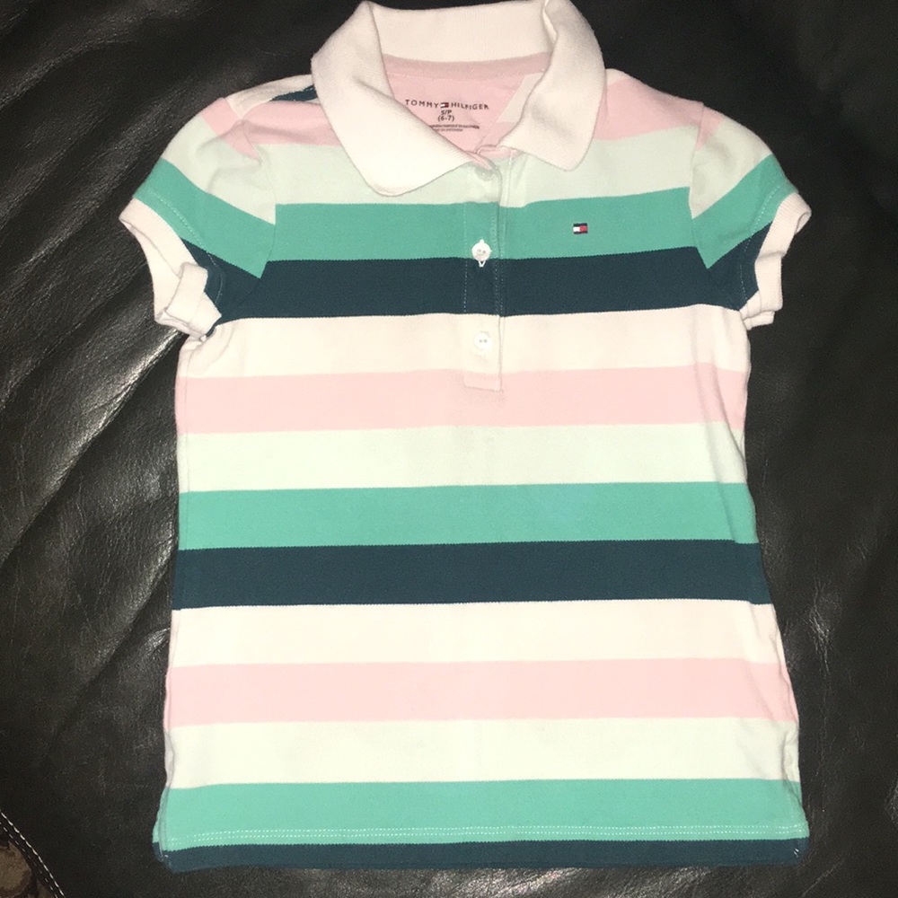 Girls Tommy Hilfiger Polo Shirt