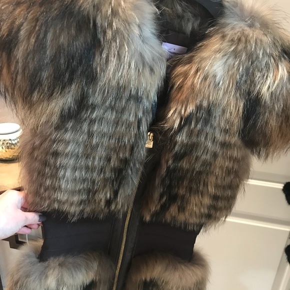 Brand new Herve Lerger fur vest - Picture 4 of 10