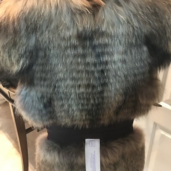 Brand new Herve Lerger fur vest - Picture 2 of 10