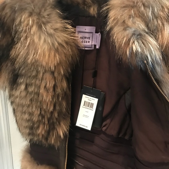 Brand new Herve Lerger fur vest - Picture 9 of 10