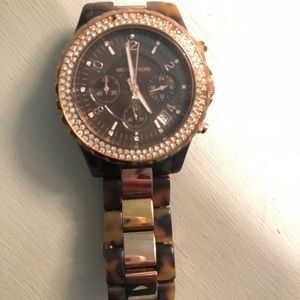 Michael Kors Tortoise Shell Watch