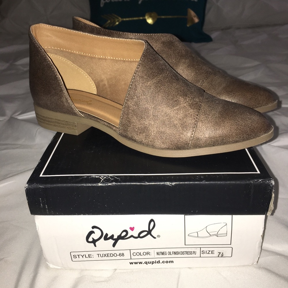 Qupid Tuxedo Nutmeg 7.5