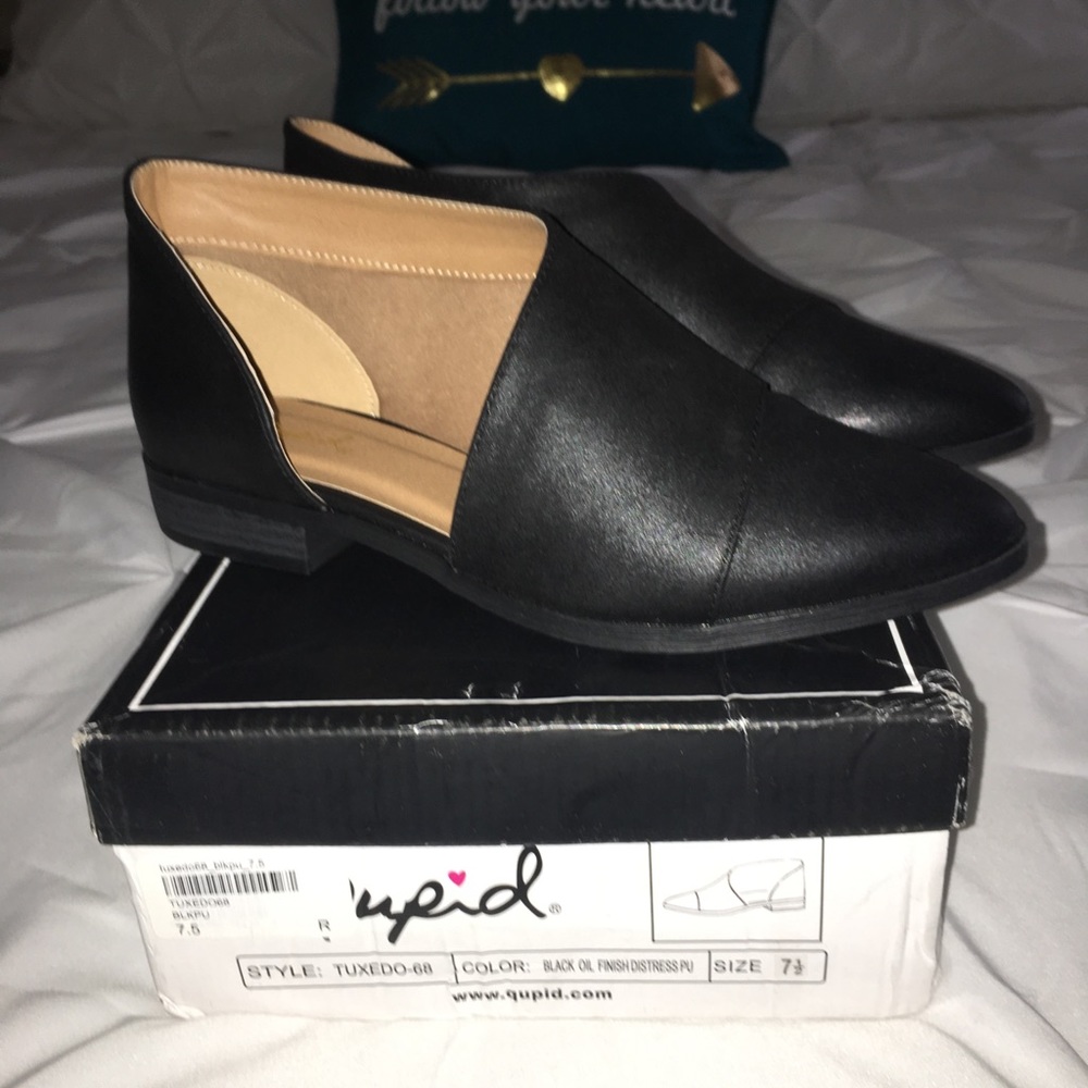 Qupid Tuxedo Black 7.5