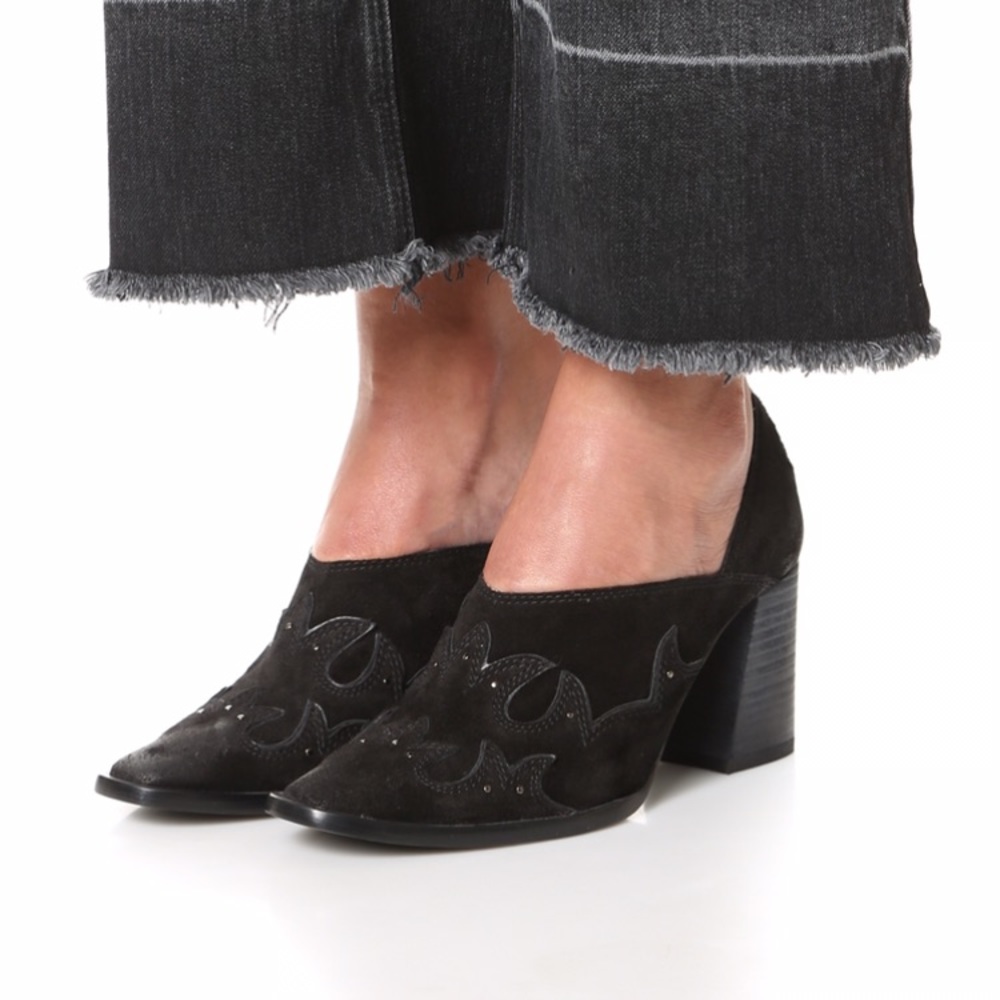 FREE PEOPLE | Black Alamo Bootie
