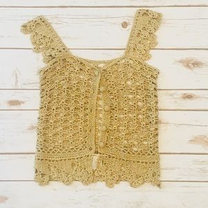 11/13 Host Pick 🔥🔥 - Nanette Lepore Gold Vest