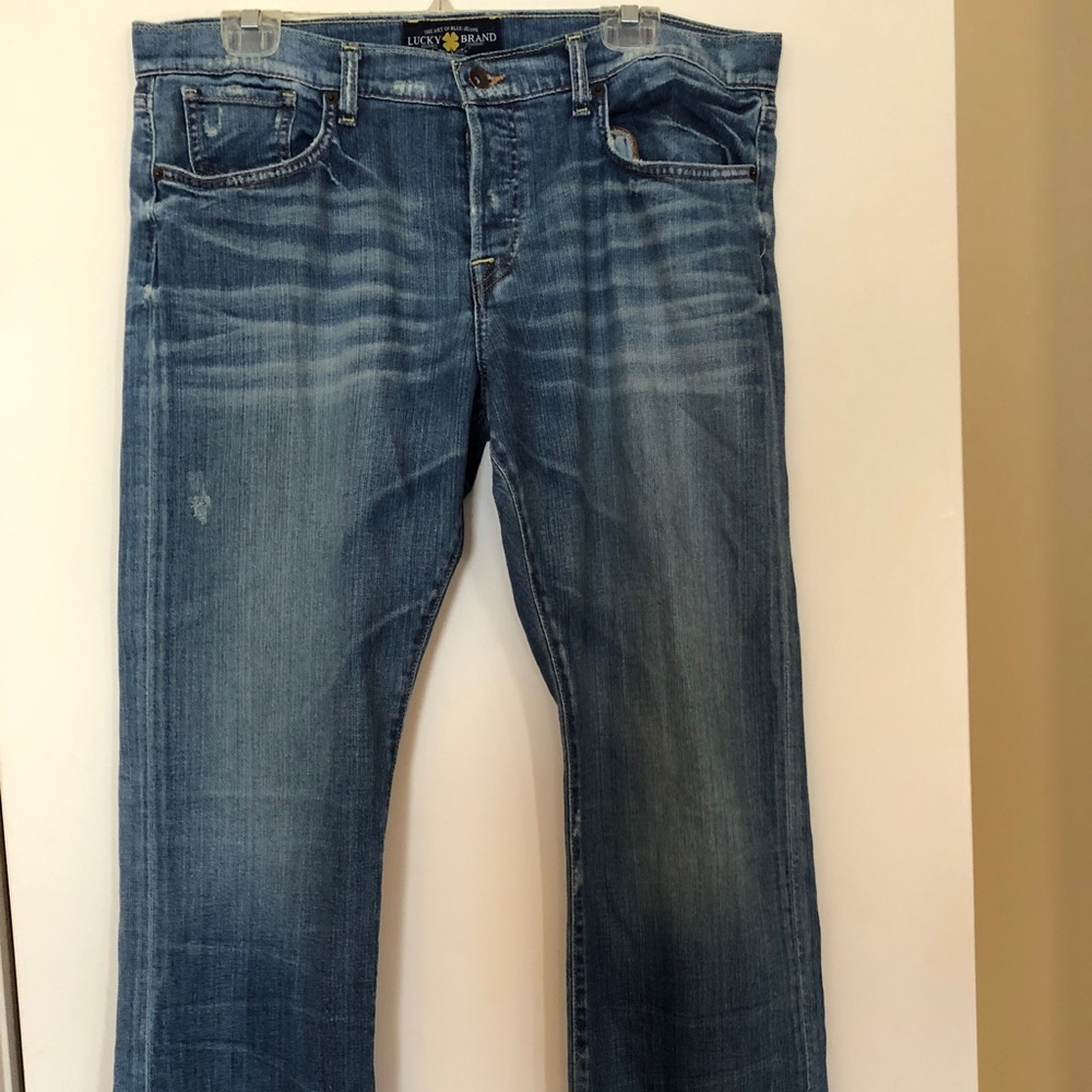 Lucky Brand distressed jeans
