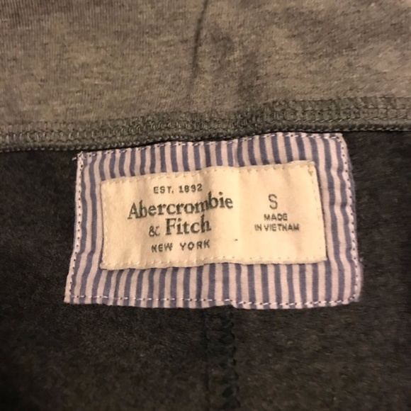 Abercrombie & Fitch Yoga Gray Pants Small S Sweats - Picture 4 of 4