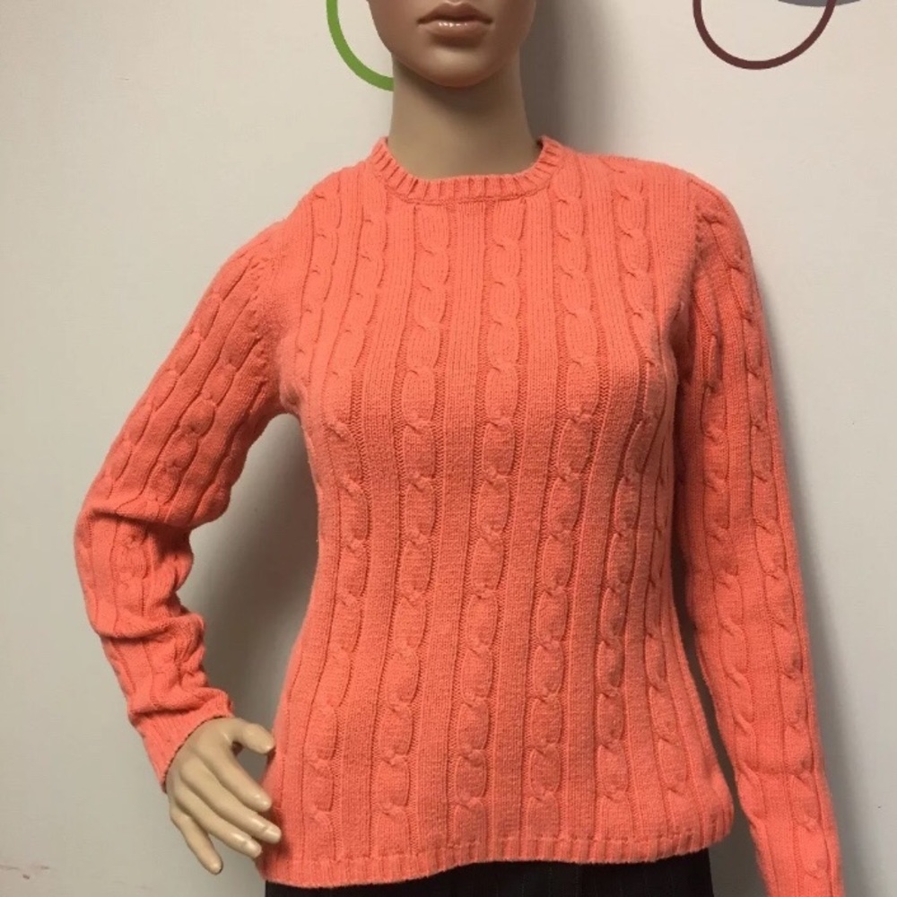 Izod Women sweater - coral - size S