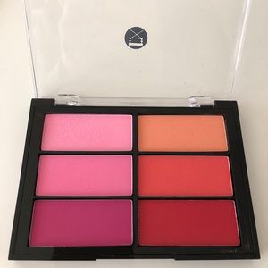 Viseart 02 rose coral blusher palette