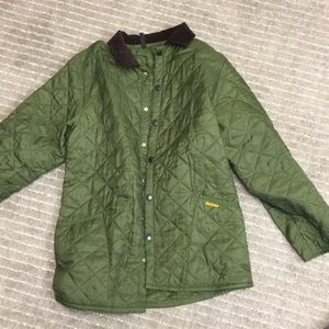Barbour Men’s Quilted Olive Medium Jacket