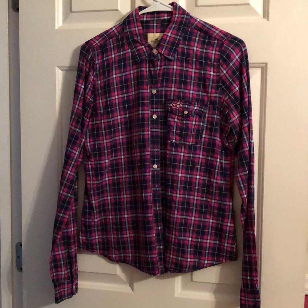 Hollister Plaid Long Sleeve