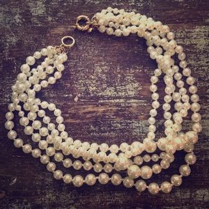 Multi Strand pearls