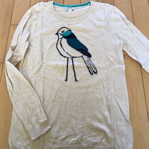 Bird Sweater. Old Navy. Large.