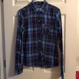Hollister Plaid Long Sleeve