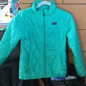 Kids large nano puff patagonia jacket