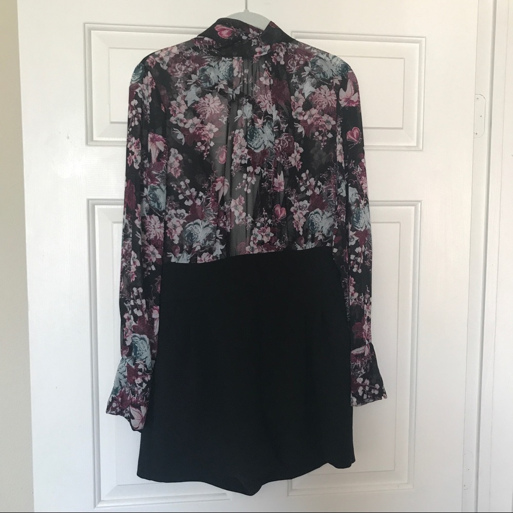 BCBG Generation floral romper