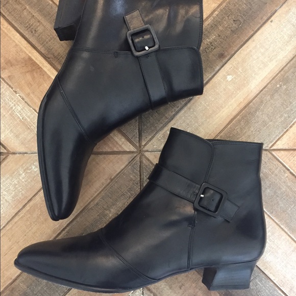 Amalfi Shoes - Amalfi Black Ankle Chelsea Boot