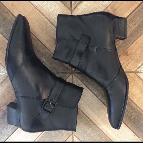 Amalfi Black Ankle Chelsea Boot - Picture 3 of 8