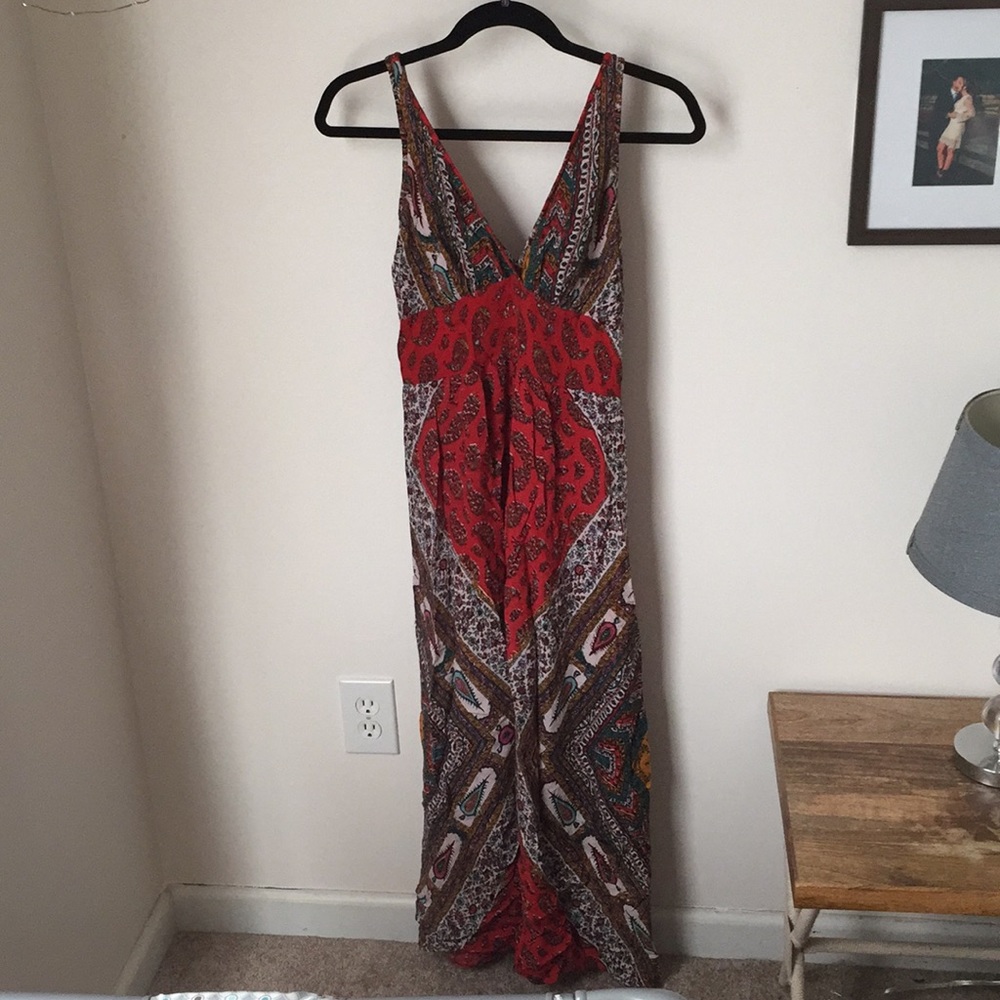 Colorful Boho Maxi Dress