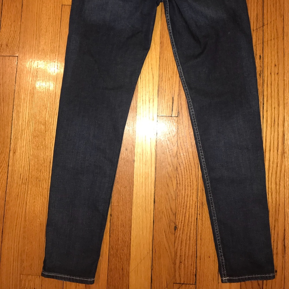 Arizona high waisted skinny jeans size 5 junior back to school pants blue - Picture 8 of 8