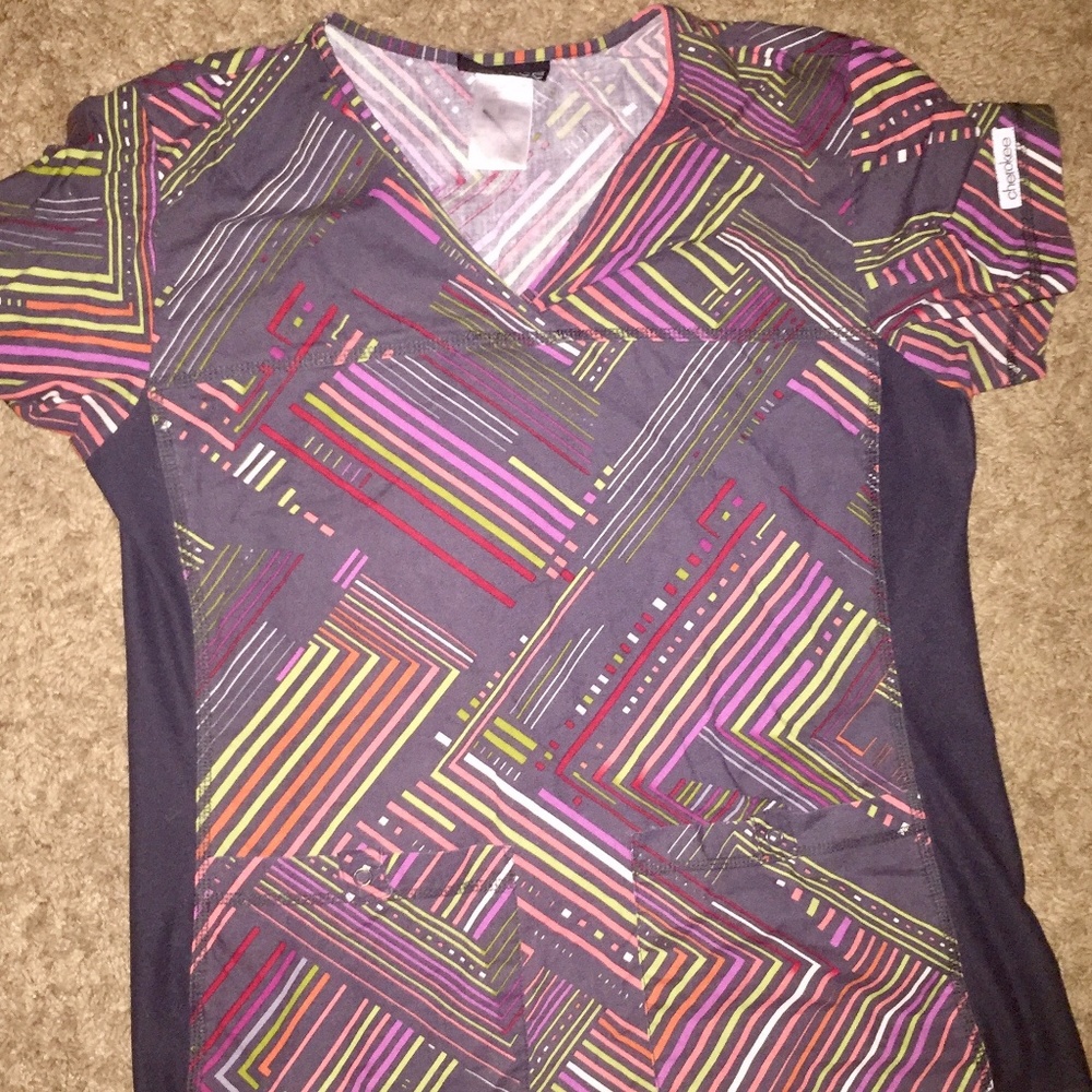 Fun Colors Scrub Top