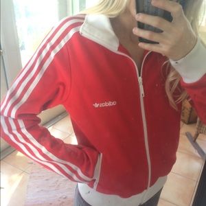 Adidas Red Jacket