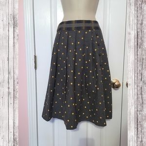 Plenty by Tracy Reese Yellow Polka Dot Skirt