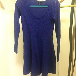 Blue skater dress from forever 21