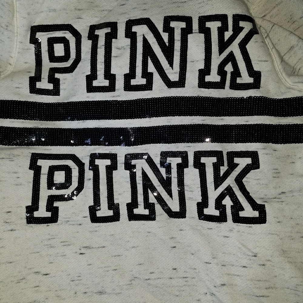 Victoria's secret fur lined zip sweater
