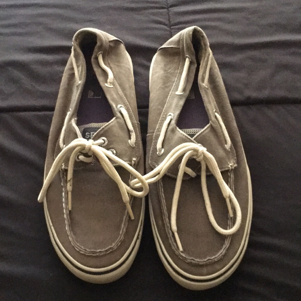 Men’s 9.5 Sperry Top-Sider Fabric Boat Shoes