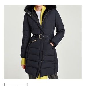 ZARA down puffer coat! New w/out tags