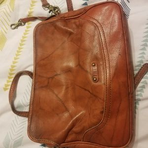 Frye authentic campus clutch crossbody