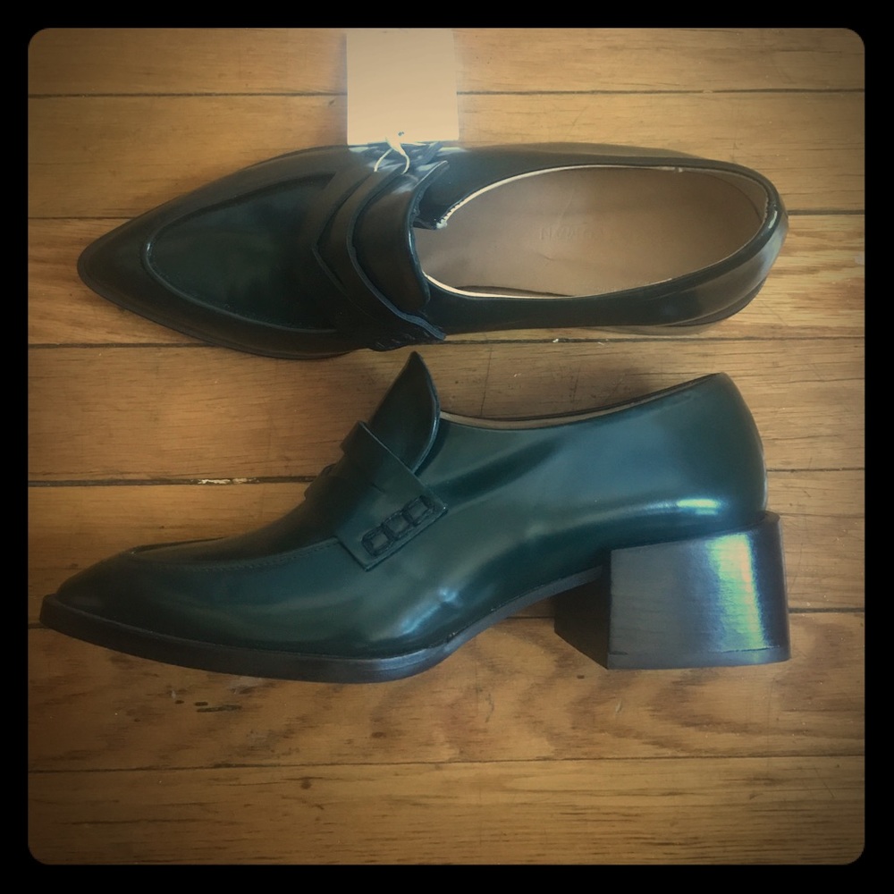 Gorgeous Green Oxfords